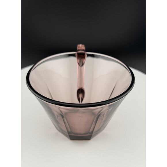 Hazel Atlas Amethyst Coffee Cup - Picture 4 of 8